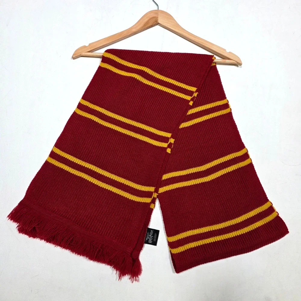 Universal Studios Harry Potter Scarf Maroon Gold Gryffindor Collector Hogwartz